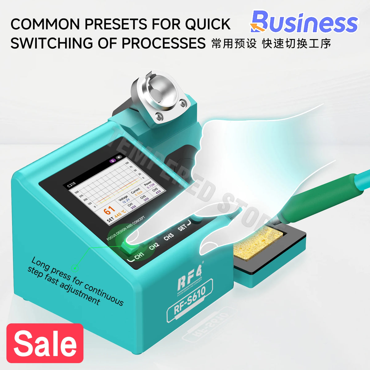 RF4 RF-S610 Soldering Station and Kit Options