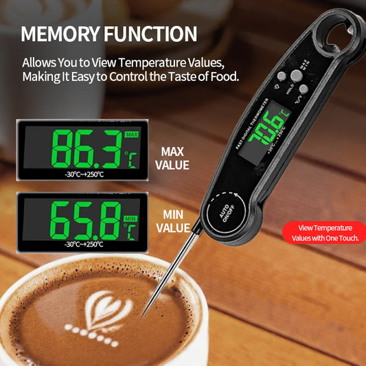 NASAN Digital Probe Thermometer for Food and Liquids