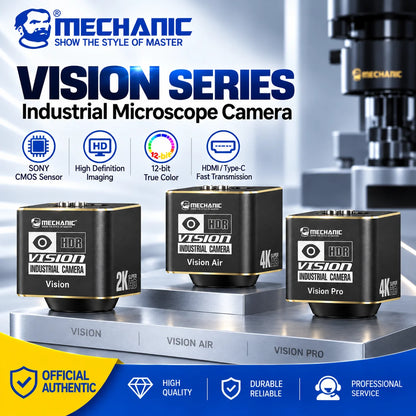Mechanic Vision Series Industrial Microscope Camera (2K/4K)