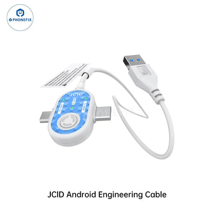 JCID DFU Cable For iPhone 8-16 Series For Android Auto DFU Without Button or Device Disassembly, Enables Deep Flashing