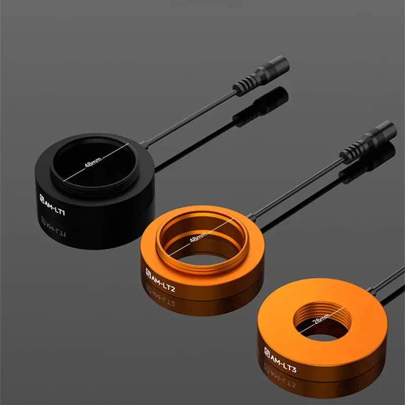 Anillo de luz LED para microscopio serie AMAOE AM-LT