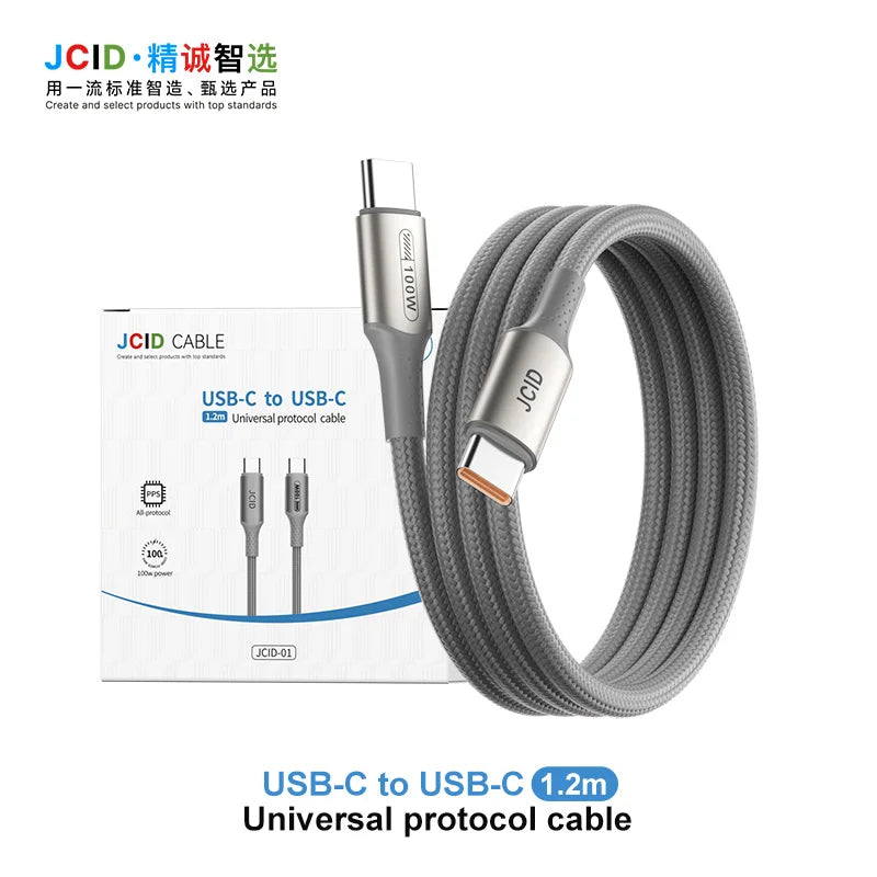 JCID GaN Charger Multi-Power 30/45/67W PD Adapter with Data Cable for Smartphone Tablet Home And Repair Shop Use