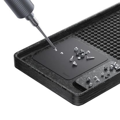 Bandeja de almacenamiento vertical para tornillos Qianli, magnética de dureza suave y firme, organizador de alta eficiencia para tornillos de teléfono