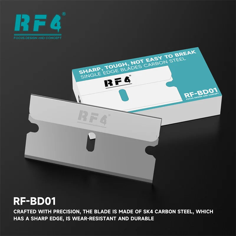 Cuchillas para eliminación de adhesivo de pantalla RF4 RF-BD01, 100 unidades
