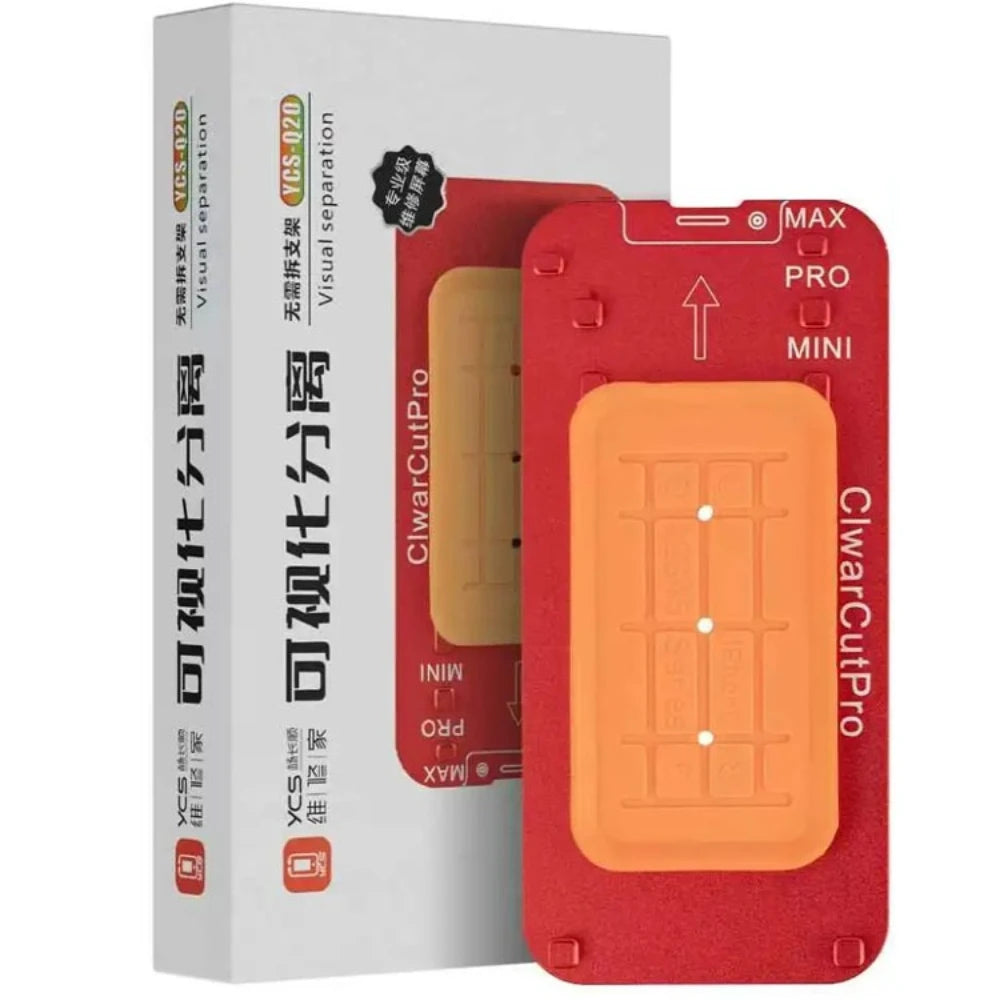 YCS Visual Separation Mold Phone Screen Repair Fixture Compatible with 99% Flat & Curved Screens Universal Mobile Repair Tool