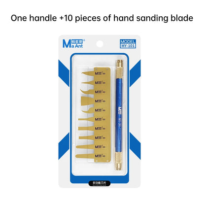 MaAnt MY-101 Multifunctional CPU IC Glue Removal Knife Handle for Mobile Phone Repair Motherboard NAND CPU Cleaning Prying Tool