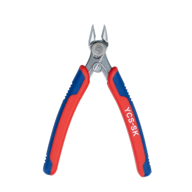 YCS-SK Diagonal Cutting Pliers for Electronics Repair Jumper Wires PCBs Cutting Plastic Gates Fine Copper or Iron Wire Tool