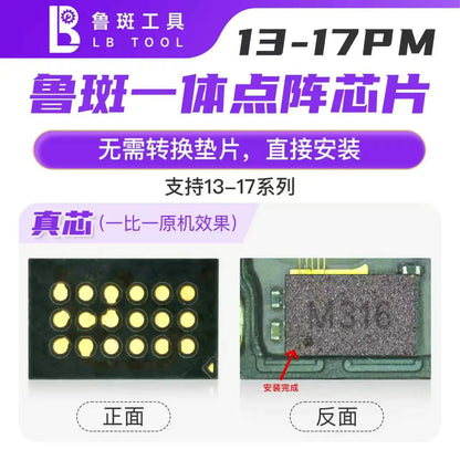 Luban Dot Matrix Chip IC Face ID Repair Projector For Iphone 11 12 13 14 15 16 17Pro MAX/Mini X XR XSmax Pad Burning IC Replace