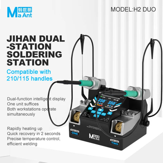 MAANT H2DUO 200W Dual-Channel Soldering Station