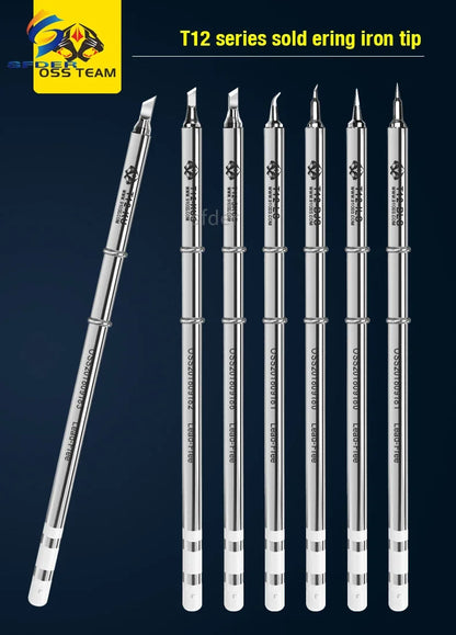 OSS T12 Soldering Iron Tips Integrated Heating Core for T12 Soldering Stations
