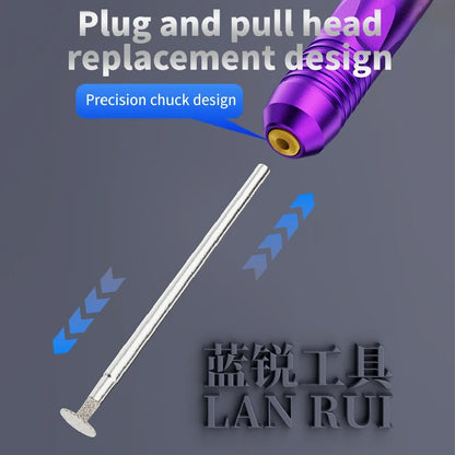 LANRUI F2 Micro Grinding Pen Phone Repair Stripping Stripped Screws Cutting Shield Cover Removal Hard Drive CPU Polishing Tool