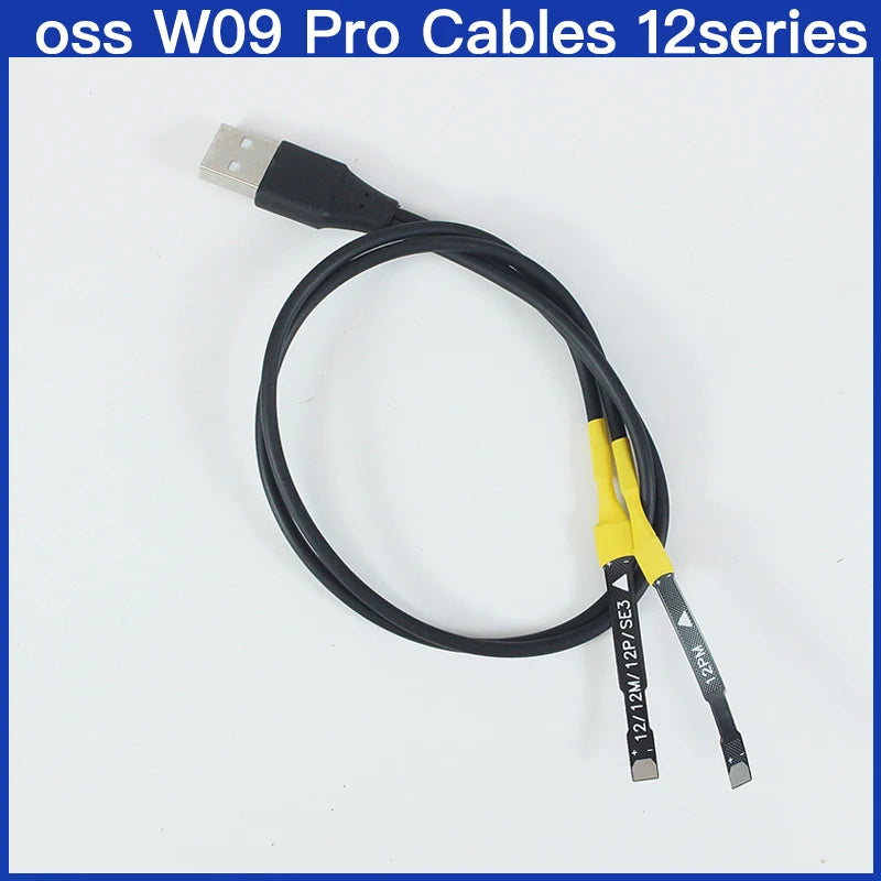 OSS W09 Pro V3 Herramienta de reparación de ventana emergente de salud de batería para iPhone 11 12 13 14 15 Kit de instrumento de reparación de restablecimiento de datos de duración de batería IC de teléfono