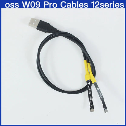 OSS W09 Pro V3 Herramienta de reparación de ventana emergente de salud de batería para iPhone 11 12 13 14 15 Kit de instrumento de reparación de restablecimiento de datos de duración de batería IC de teléfono