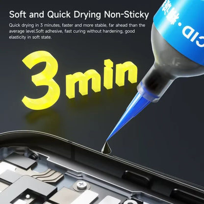JCID TP Nano Repair Glue for Phone/Electric 3Min Cure Super Strong Fire-Resistant -16℃~62℃ Metal/Plastic/Glass Glue Phone Repair