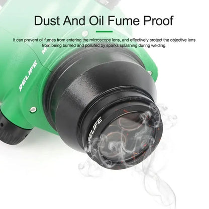 RELIFE M-25 Microscope Dustproof Lens For Repair Anti-Smoke And Protective Lens Dust-proof Iens Oil-proof Iens Glass Lens