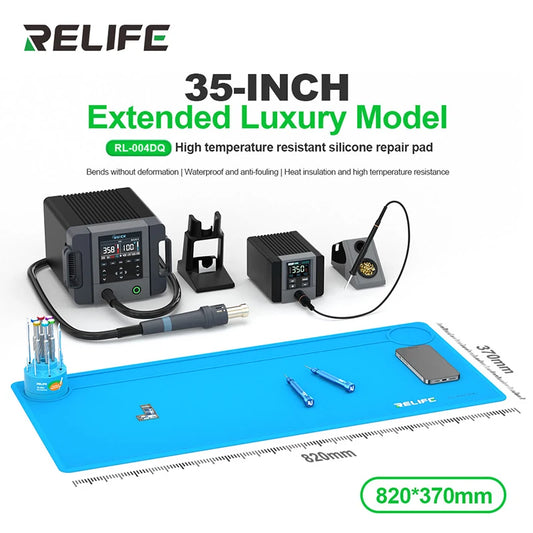 RELIFE RL-004DQ 35-inch Extended Luxury Model High Temperature Resistant Silicone Repair Pad High Temperature Resistance of 500℃