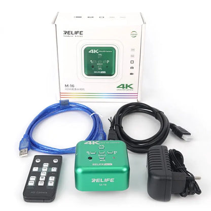 RELIFE M-17 Touch Control 4K HD Camera 48 Million Pixels High-definition Electronic Camera Dedicated to Trinocular Microscopes