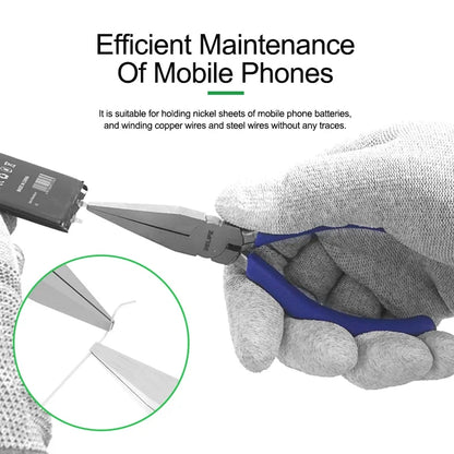 RELIFE  Industrial Flat Nose Pliers for Phone Electrical Appliance Repair RL-111 High Hardness Maintenance Cutting Tool