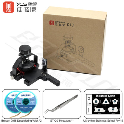 YCS Q18 Screen Disassembly Separator LCD Opener Quick Disassembly Screen Back Cover for iPhone 17 Mobile Phones Repair Tools set
