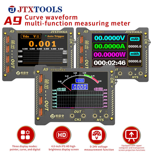 JTX A9 Waveform Voltage & Current Meter