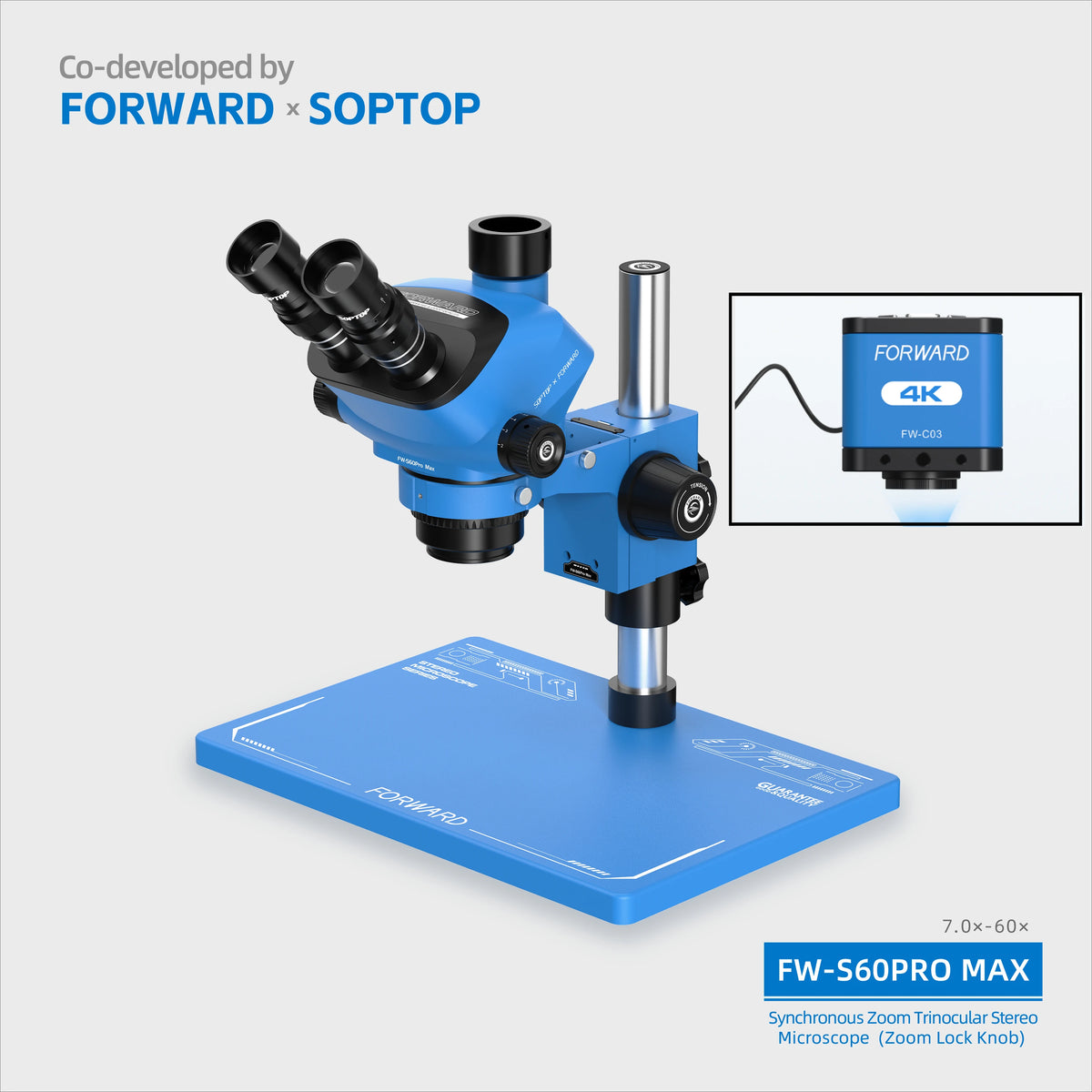 FORWARD SOPTOP FW-S60/FW-S65 Pro Max Microscopes