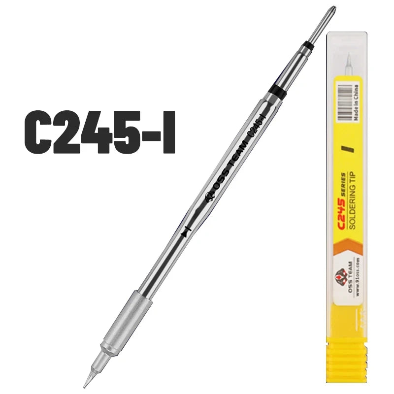 OSS C115 C210 T245 Soldering Tip for JBC C245 C210 C115 Soldering Tip Compatible with Maant GVM OSS Soldering Station Tip Tool