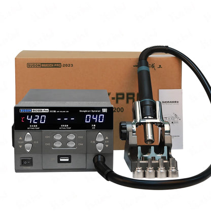 Sugon 8620Dx-pro Professional Straight Air Nozzle Curved Air Nozzle Integrated Professional Welding Rework Station