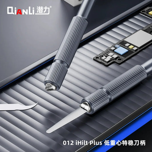 QIANLI iHilt Carving Metal Scalpel Knife Tools Kit Non-Slip Blades Woodworking sculpture Mobile Phone PCB DIY Repair Hand Tools