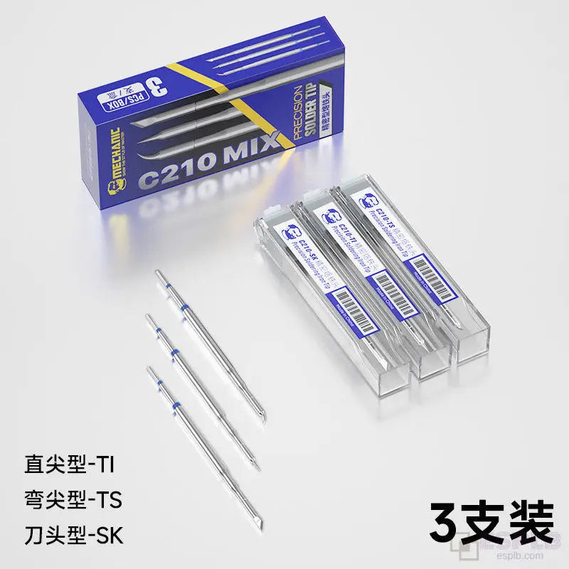 MECHANIC C210 Soldering Tip Heating Core for JBC CD-2SD/2SHE T26 T26D T3602 Soldering Station