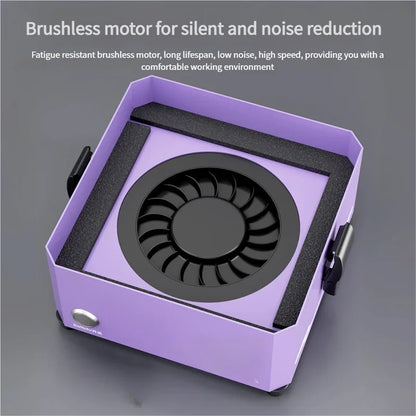 LANRUI L03 Welding Fume Extractor Air Purifier with HEPA Filter for Phone Repair Welding Smoke Dust Purification Instrument