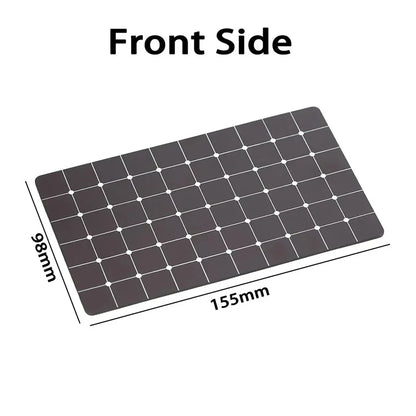 2UUL Repair Oclock ST99 Black Magnetic Work Mat 155Mm*98Mm Multi-Functional Design For Phone Repairs Small Component Handling