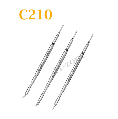 OSS C115 C210 T245 Tips Universal C245 C210 C115 Soldering Iron Tip Compatible SUGUN Maant GVM OSS Soldering Station Handle