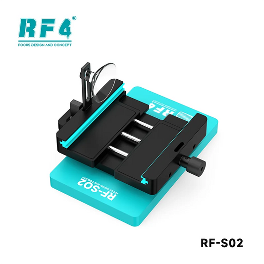Abrazadera giratoria para reparación de teléfonos RF4 RF-SO2