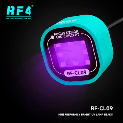 Lámpara UV por USB RF4 RF-CL09 con 9 LED para reparación de teléfonos