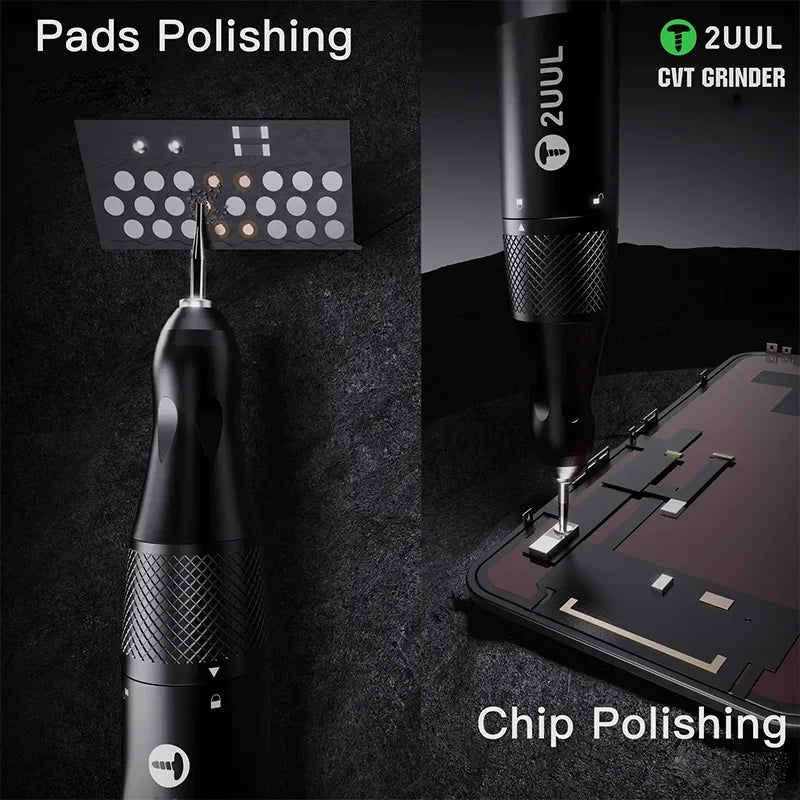 2UUL DA84 CVT Grinder Pro Stepless Speed Electric Grinding Pen for Phone Frame Screw Removal Chip Polishing Repair Tool