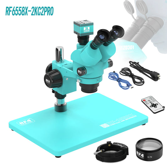 Opciones de microscopio trinocular RF4 RF-6558X/2KC2PRO