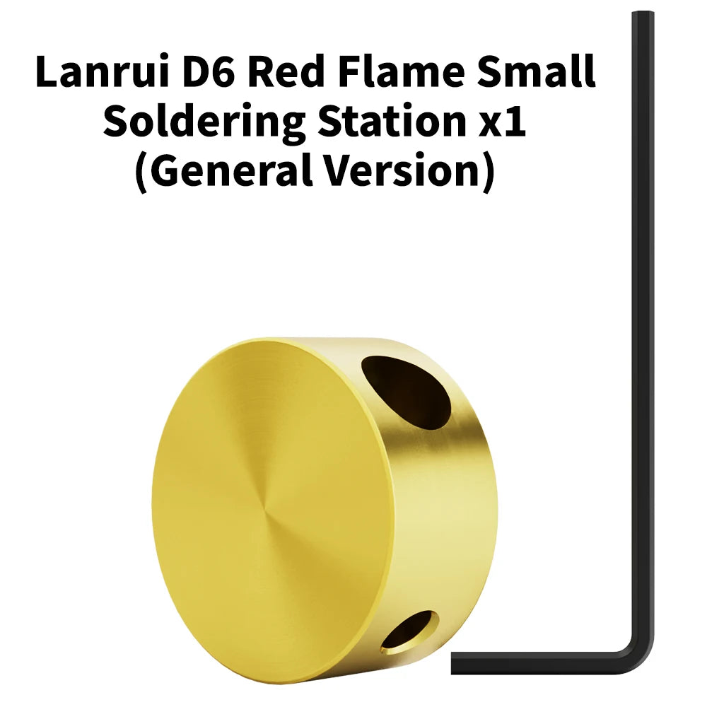Lanrui D6 Mini Small Soldering Welding Station Fits 99% of Soldering Irons on Market for Phone Screen Cable Chip Soldering Tools