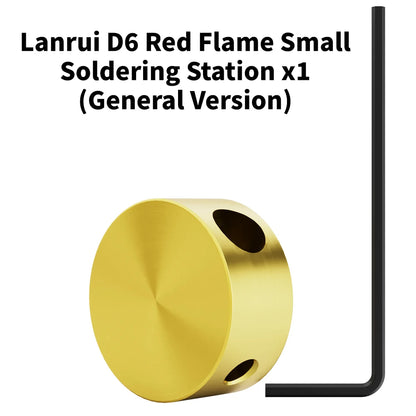 Lanrui D6 Mini Small Soldering Welding Station Fits 99% of Soldering Irons on Market for Phone Screen Cable Chip Soldering Tools