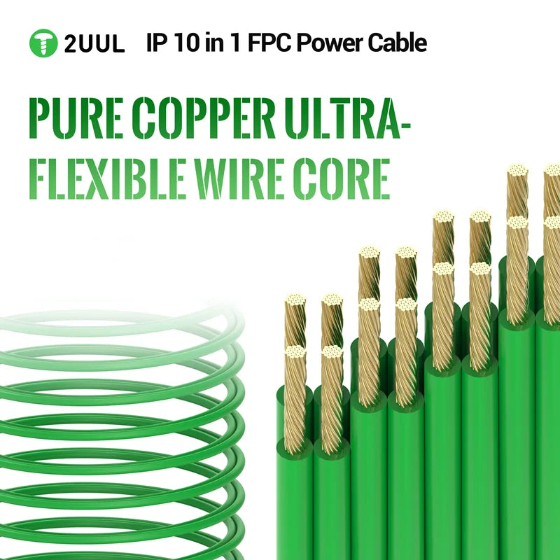 2UUL PW10 Data Startup Power Boot Cable for Mobile Phone IP 7-17ProMax Mobile Phone Repair Power Cable Repair Test Tools