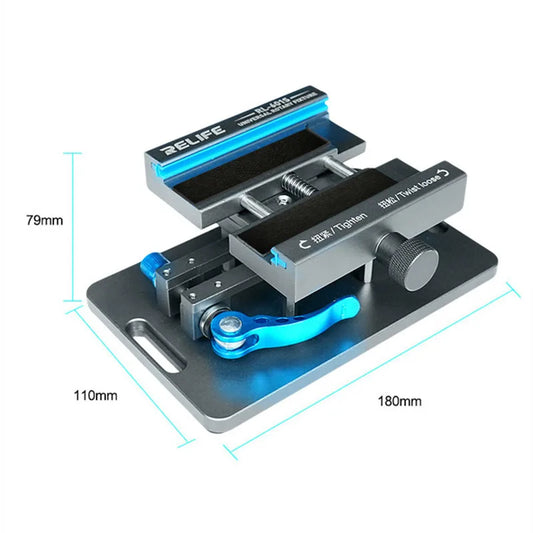 RELIFE RL-601S IP17 360° Rotating Universal Fixture High Efficiently  Mobile Phone Back Cover Glass Removal Clamping Tool