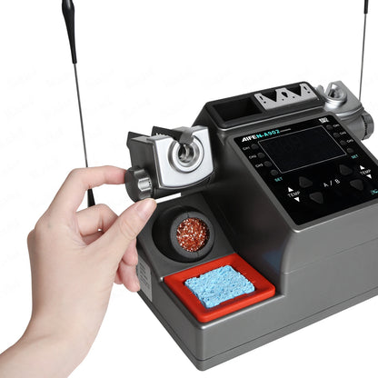 AIFEN A902 Rework Platform With C210 C245 Double Handles Welding for Phone PCB BGA Repair Solder Tools Soldering Station