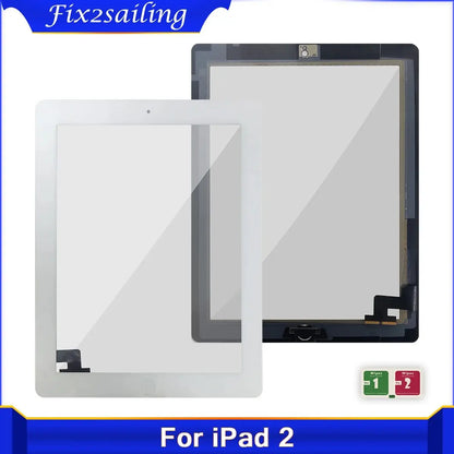 New 9.7" AAA+ Touch Screen For iPad 2 A1395 A1396 A1397 Touch Panel Screen Digitizer Sensor Front Glass Parts Replacement