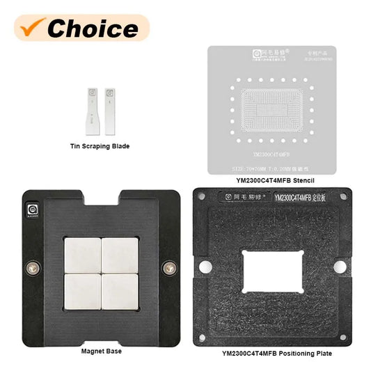 Plataforma de reballing BGA para CPU AMD AMAOE YM2300