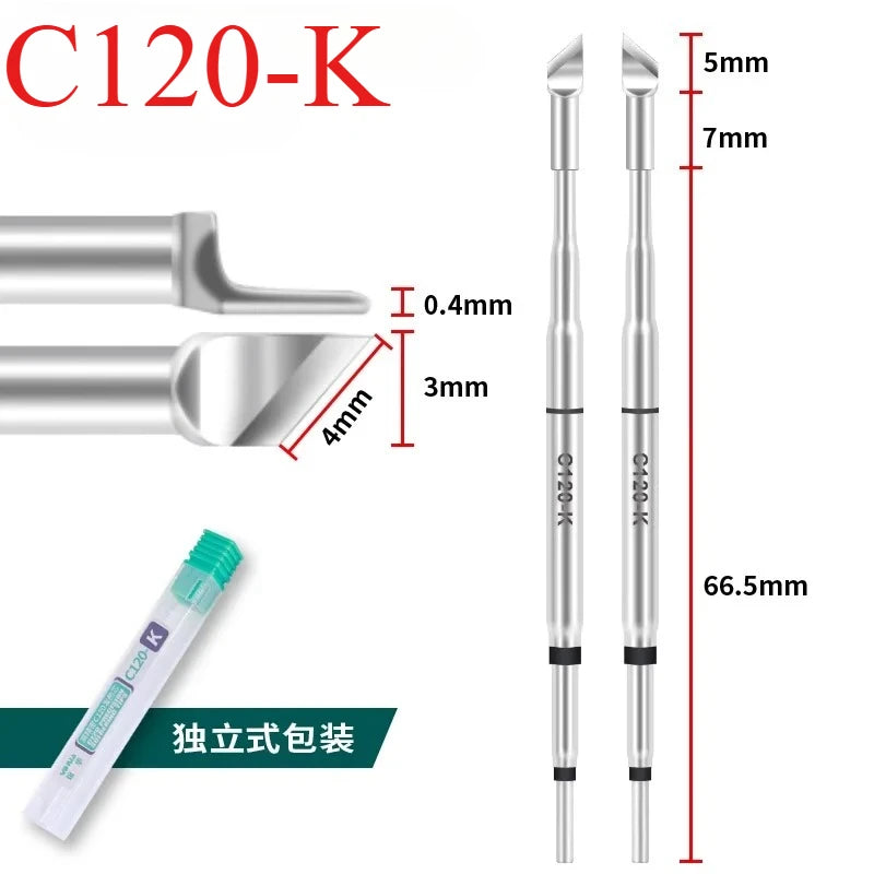 YIHUA 982D-1 Soldering Tips, C210/C245/C115/C120 Options