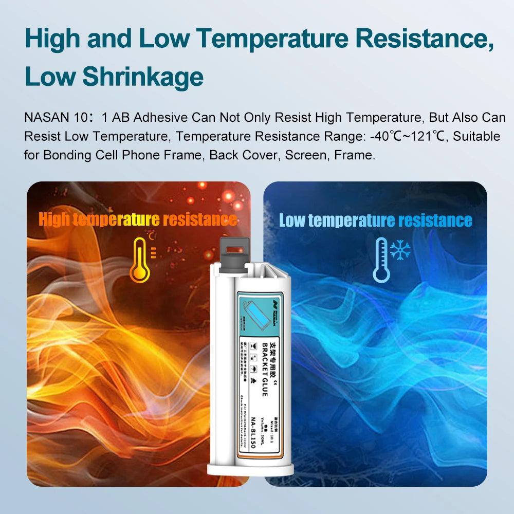 NASAN 10:1 AB Adhesive for Phone Frame Bonding