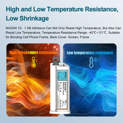 NASAN 10:1 AB Adhesive for Phone Frame Bonding