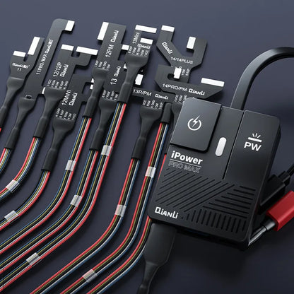 Qianli IPower Pro Max DC Power Supply Test Cable for iPhone 6 6s 7 7s 8 8s X XS Max 11 12 13 14 15 16 Pro Max One-Button Boot