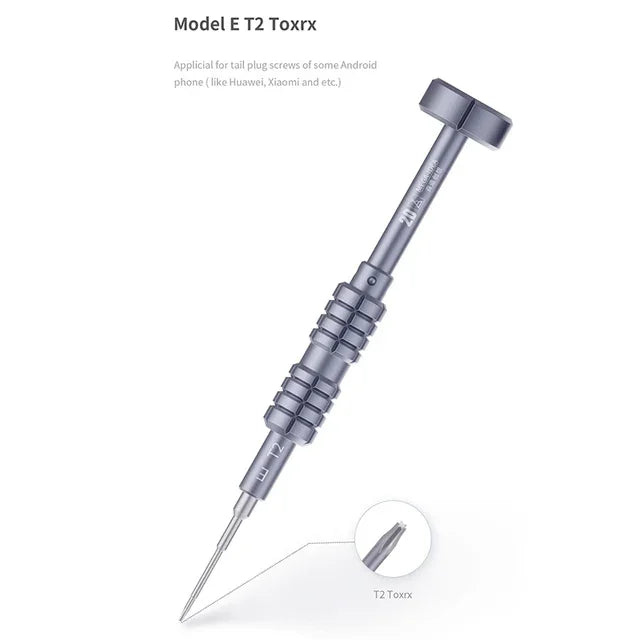 QIANLI 2D Precise Screwdriver for IPhone Android Mobile Phone Repair Disassemble Bolt Driver Tools