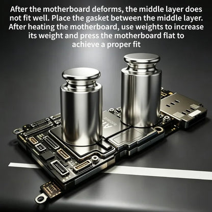 LANRUI C4 Explosion-Proof Gasket for Phone Mainboard Middle Frame Repair Welding Prevent Short Circuit/Improve Soldering Succes