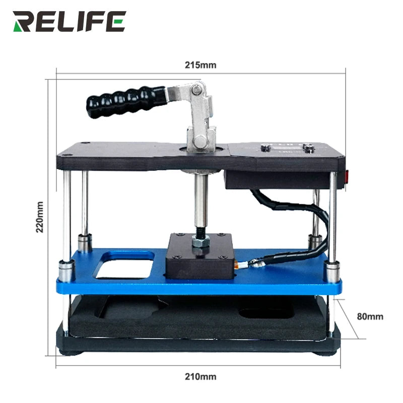 RELIFE LS5 SE Heating Press Platform Bidirectional Pressure LCD Screen Separator Tool Digital Temperature Control for Phone Repa